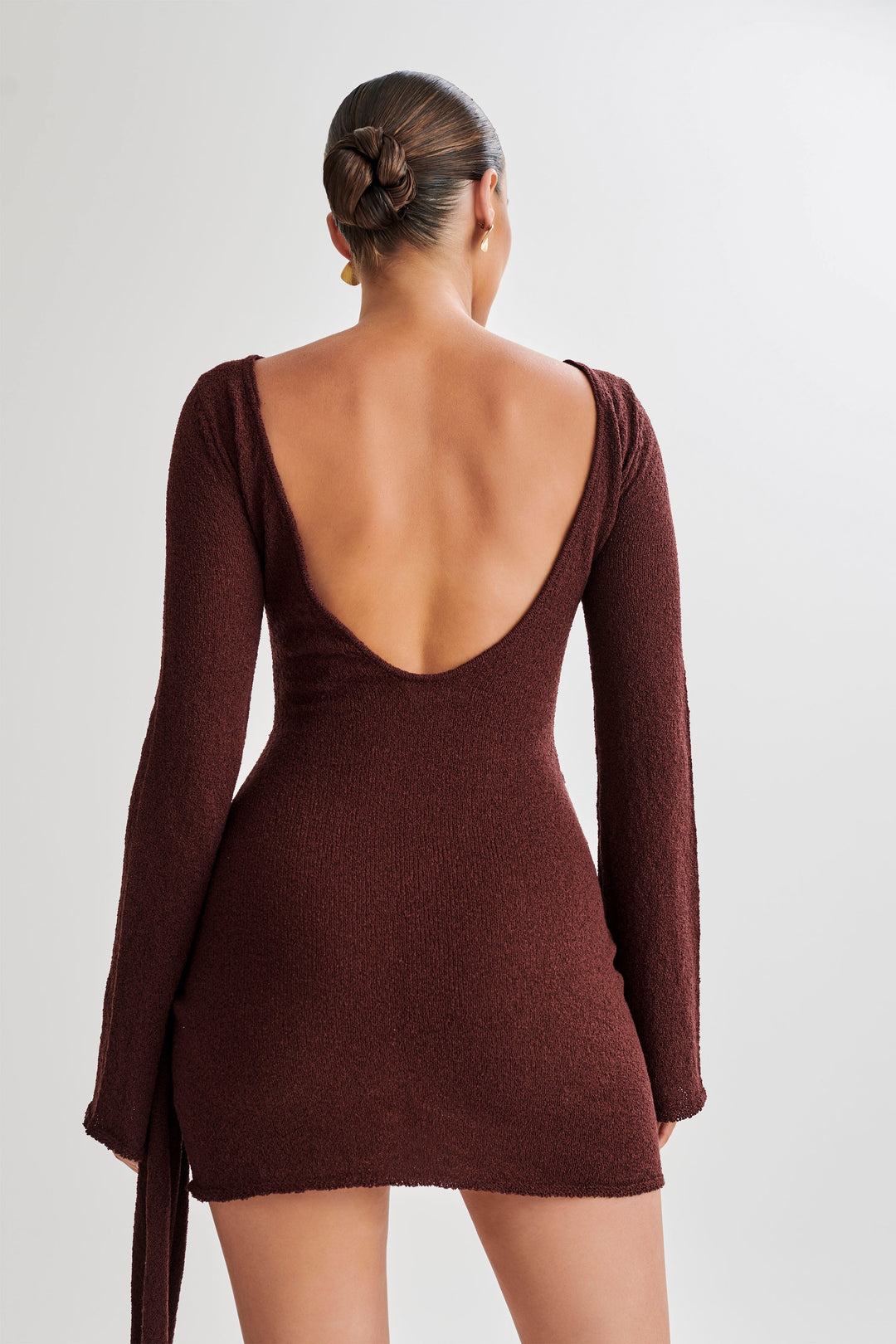 Green Apple Backless Minidress