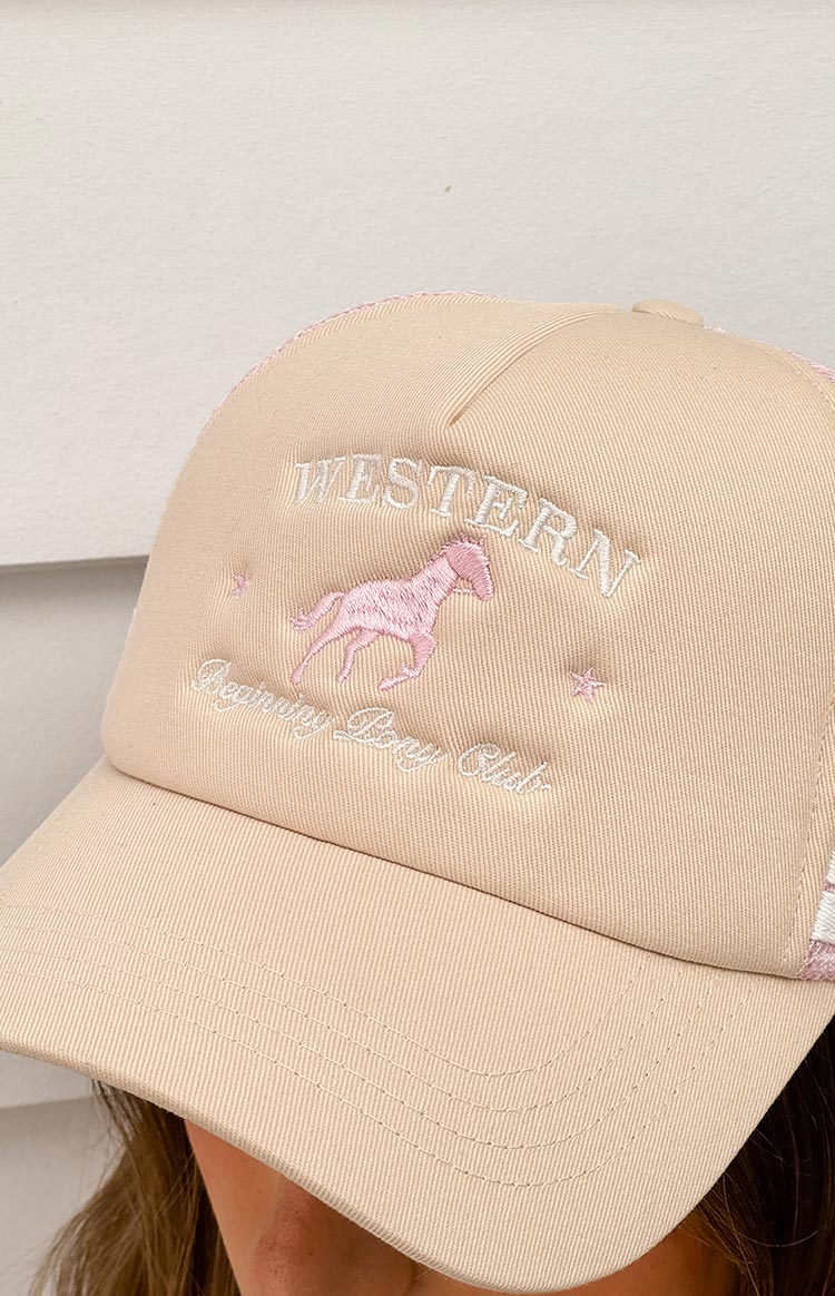 Beginning Cream Pony Club Trucker Cap (FREE over $180)