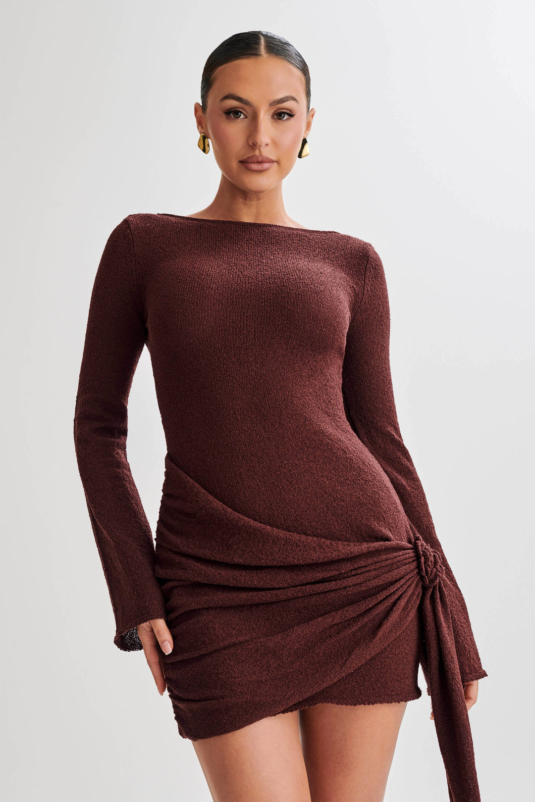 Green Apple Backless Minidress