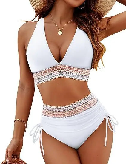 SunShape – Summer Tummy Control High Waist Bikini Set