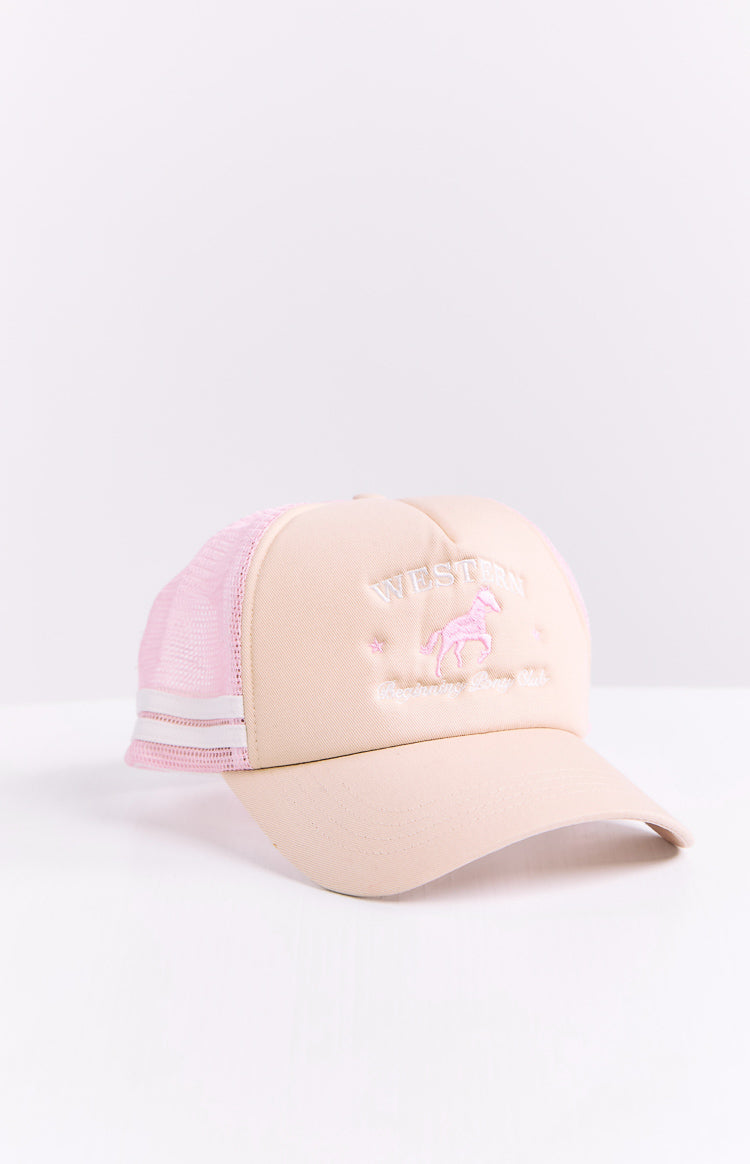 Beginning Cream Pony Club Trucker Cap (FREE over $180)