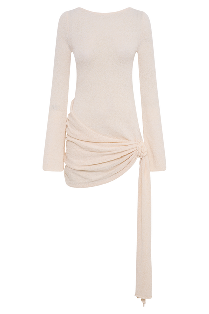 Green Apple Backless Minidress