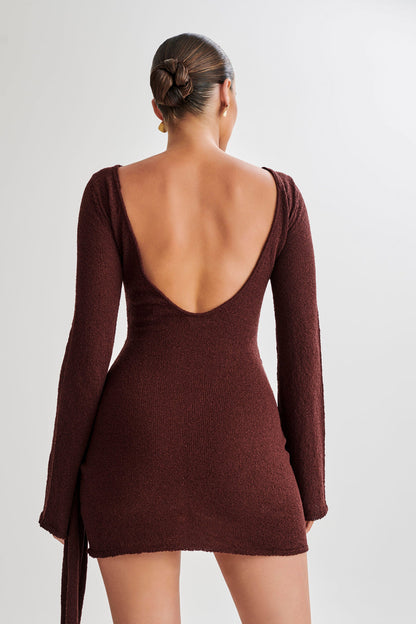 Green Apple Backless Minidress