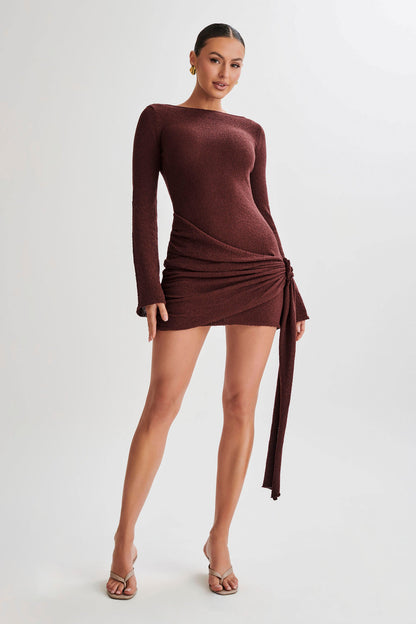 Green Apple Backless Minidress