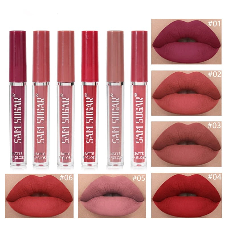 Matte Liquid Lipstick Kit - Waterproof