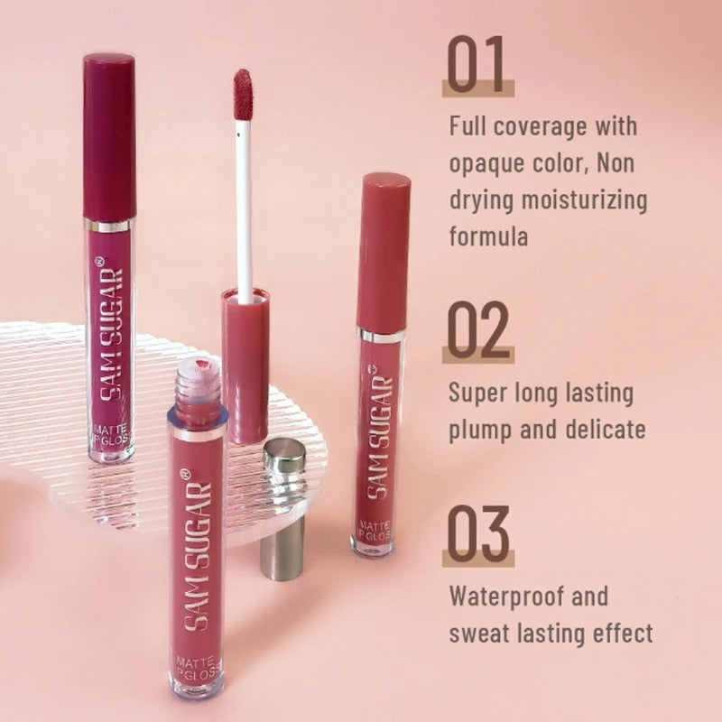 Matte Liquid Lipstick Kit - Waterproof