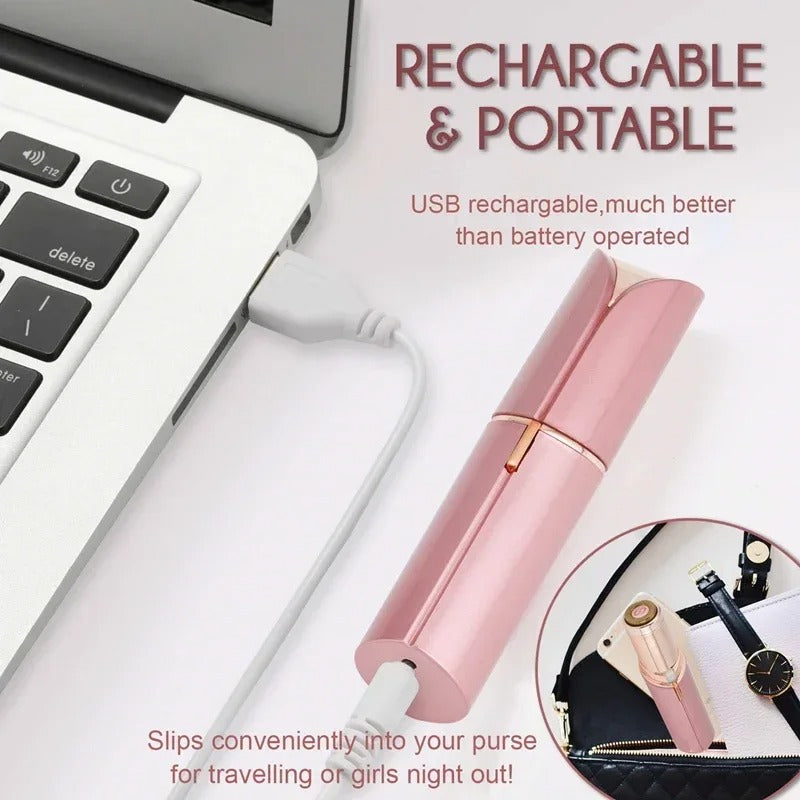 Facial and Body Epilator Pen + USB Cable + Cleaning Brush ®