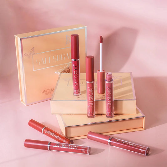 Matte Liquid Lipstick Kit - Waterproof