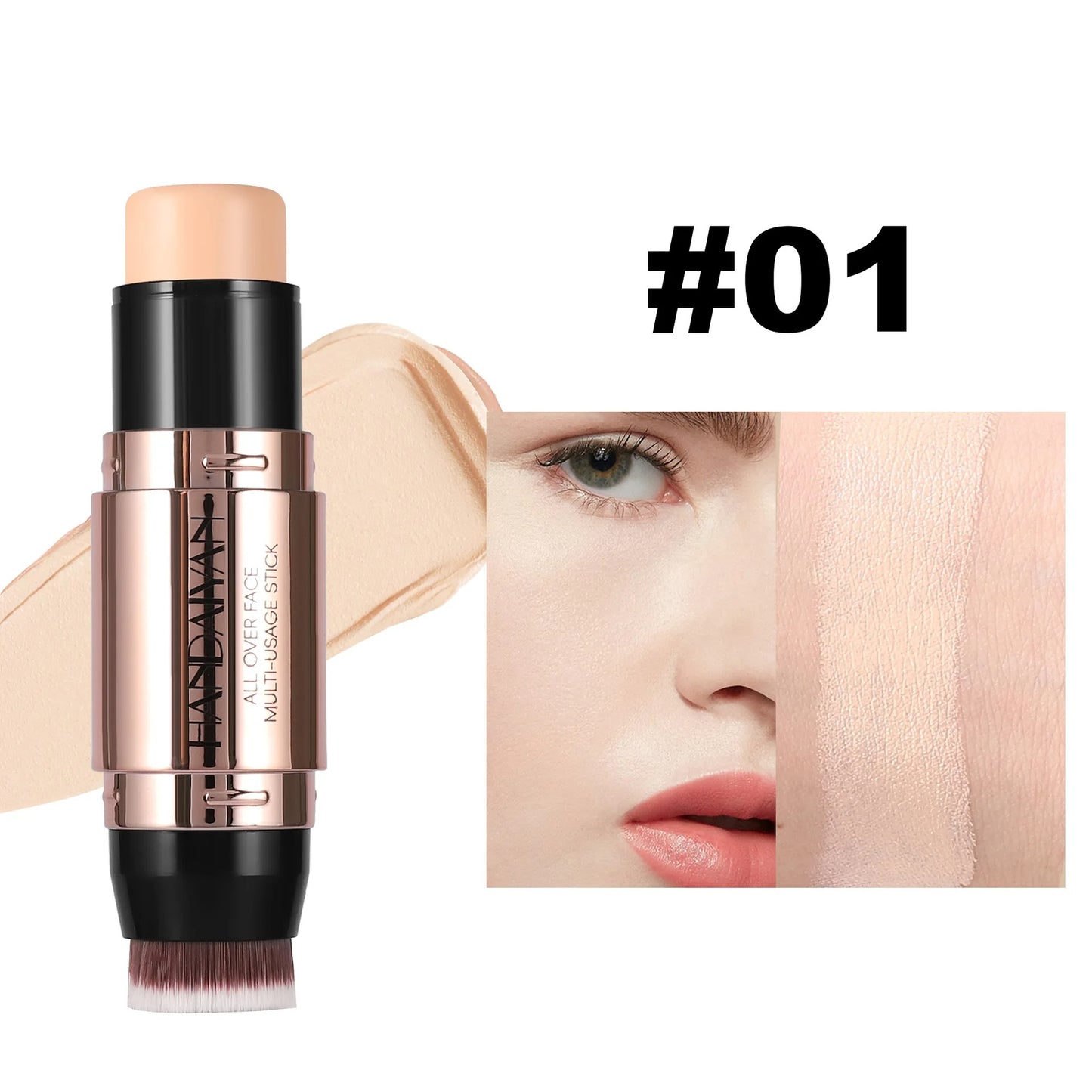 Stick Foundation with Integrated Brush®