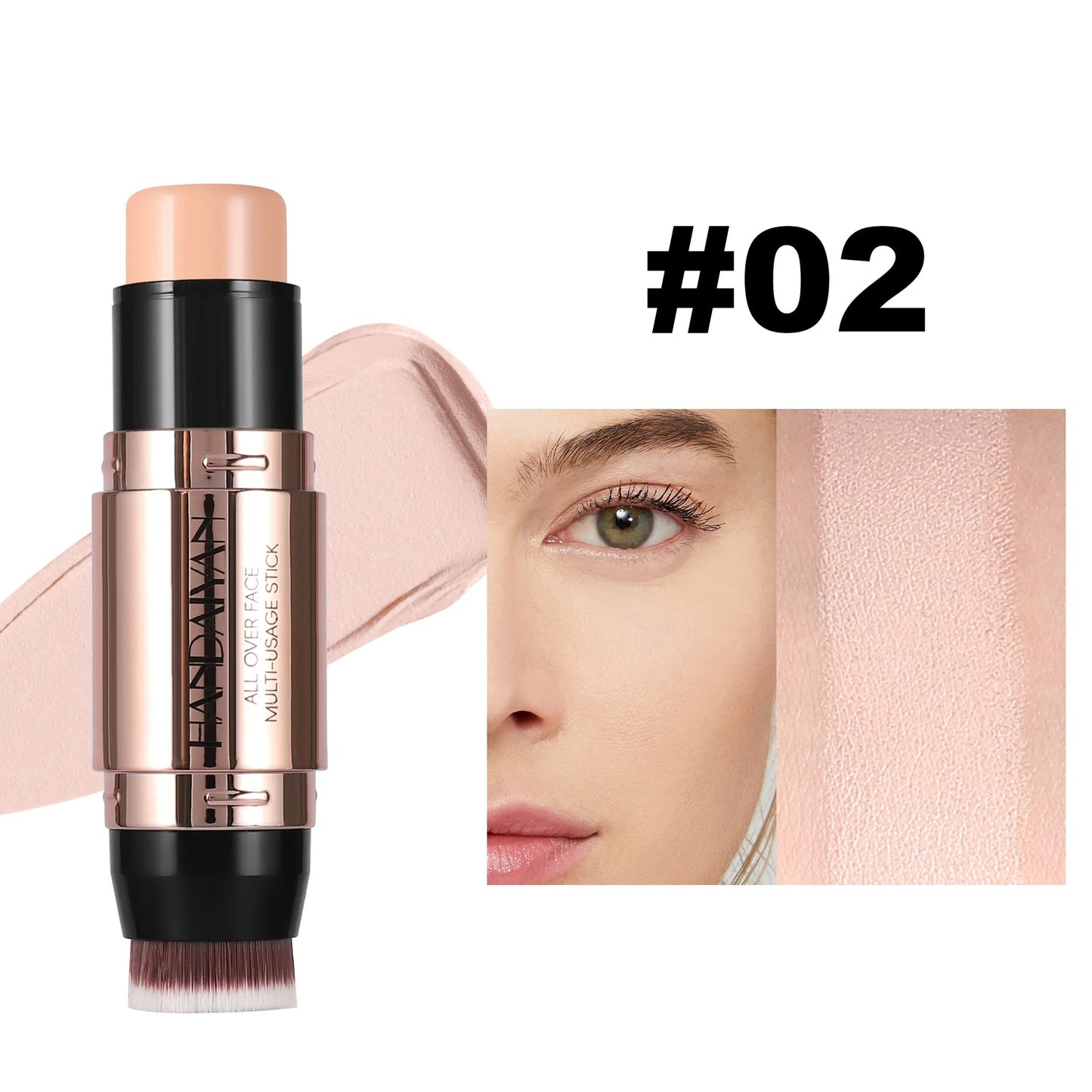 Stick Foundation with Integrated Brush®