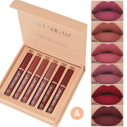 Matte Liquid Lipstick Kit - Waterproof