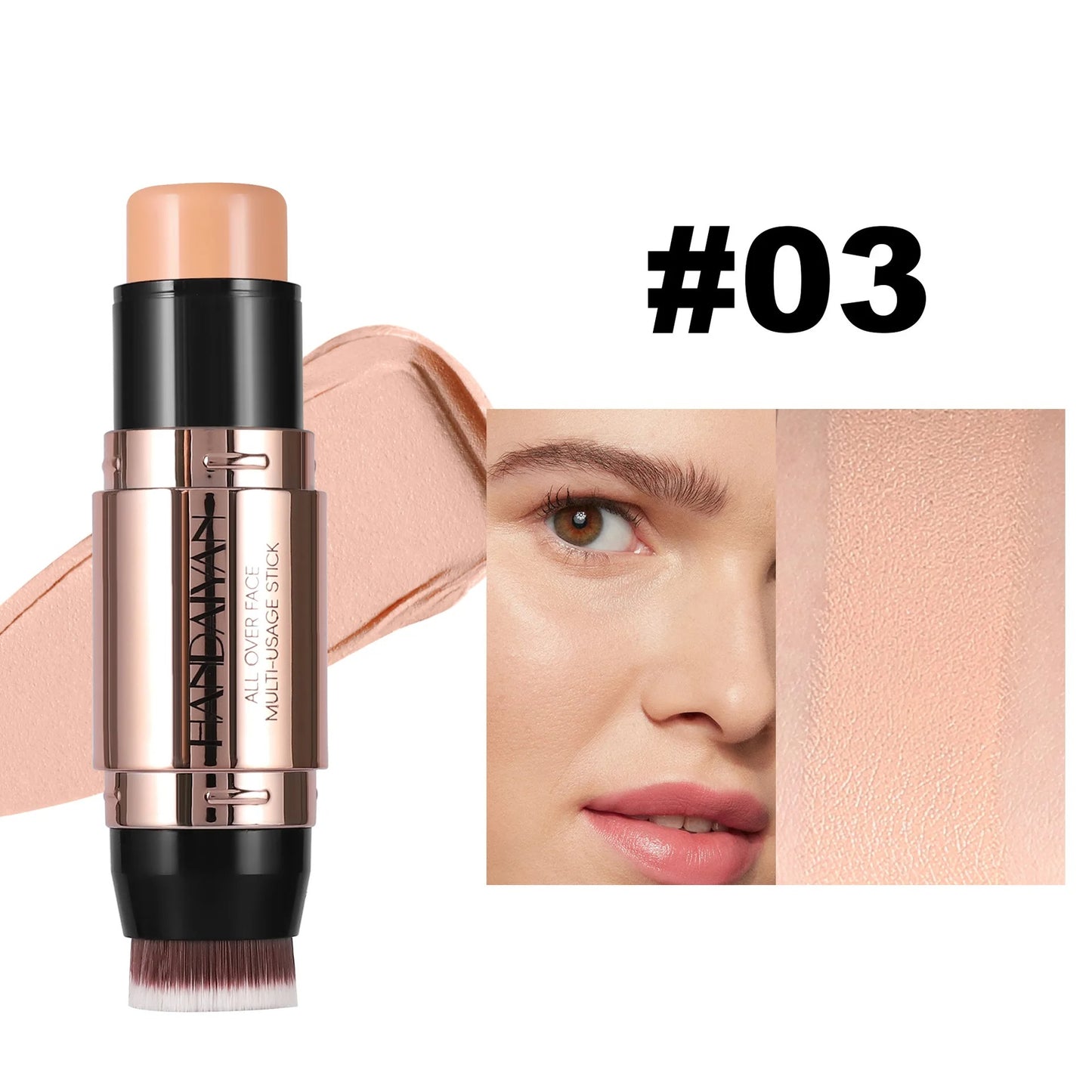 Stick Foundation with Integrated Brush®